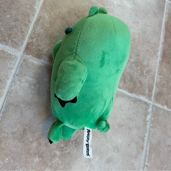 Rare Angry Birds 2016 Commonwealth Green Pig 12" Plush Rovio Stuffed Animal Toy - Picture 3 of 6